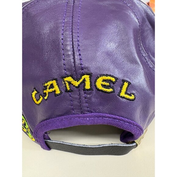 Leather Camel NASCAR Smokin Joe Baseball Cap Hat Racing Collector Christmas Gift - Picture 3 of 11
